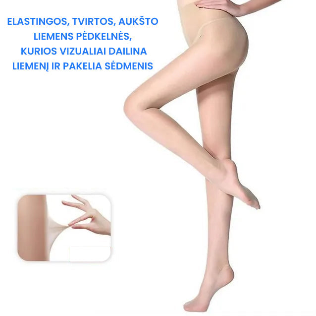 Spanx™ - Atsparios įtrūkimams moteriškos pėdkėlnės (6vnt.)