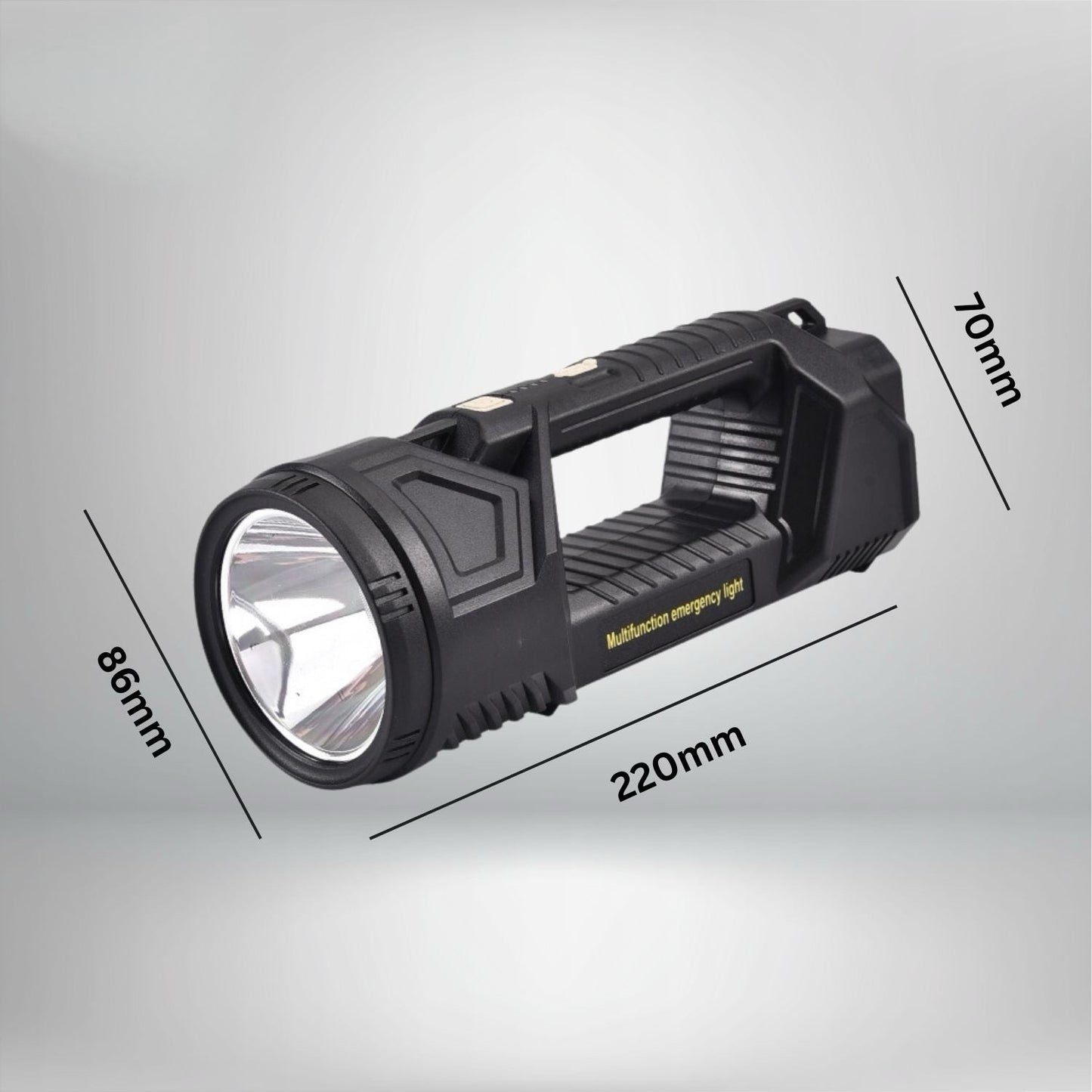 PowerBeam™ Super žibintuvėlis | Itin ryškus • 6000 mAh • 500 m nuotolis