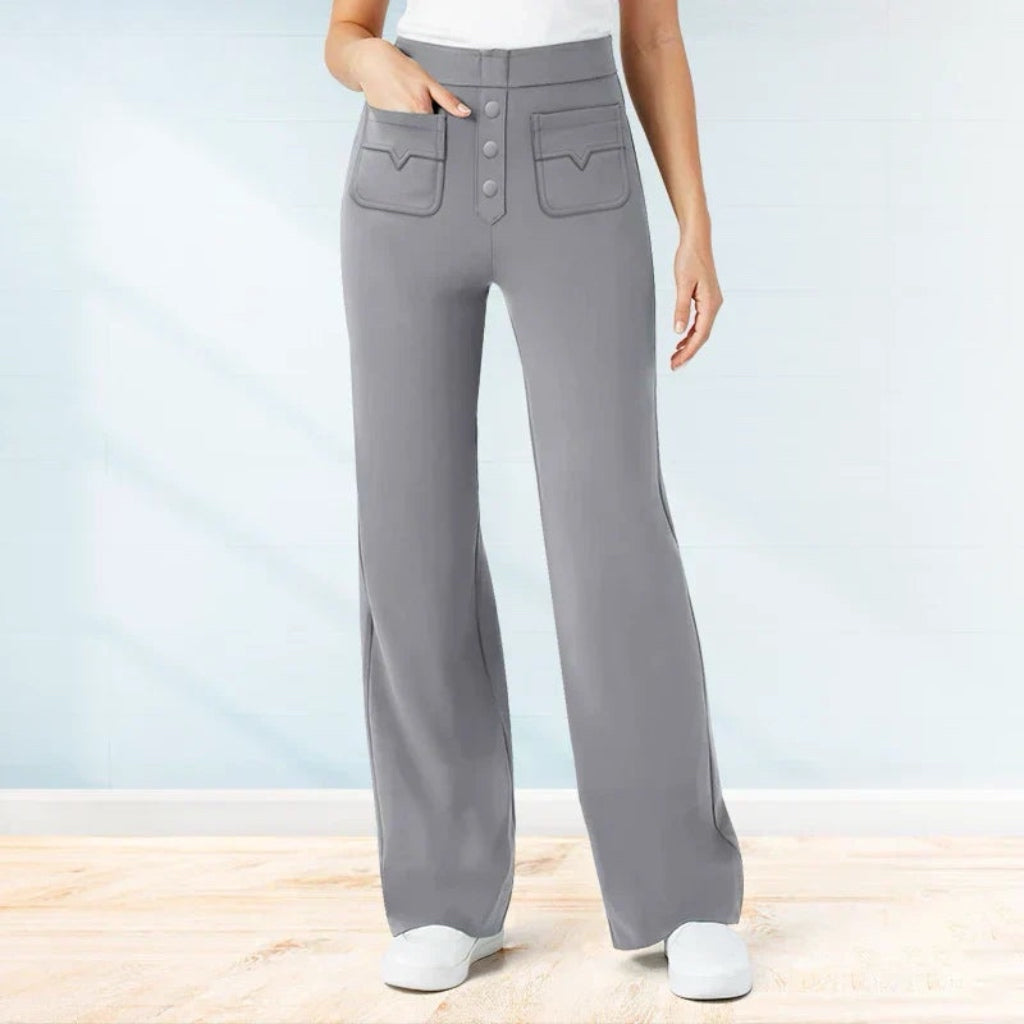 š MoteriÅ”kos tamprÄs ā tamprios, patogios ir kasdieniÅ”kos kelnÄs