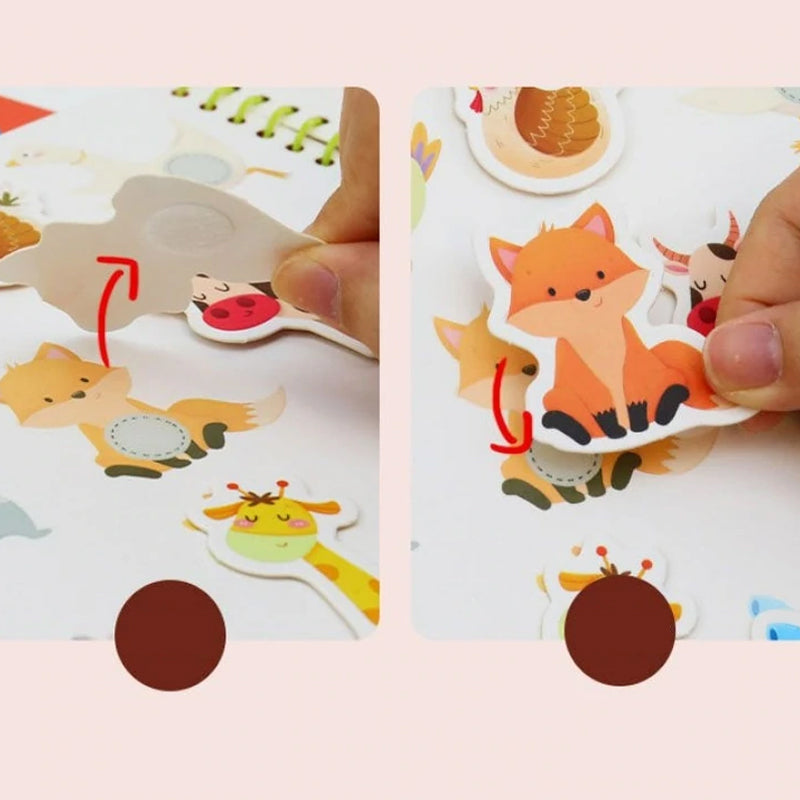 Lavinamoji knyga vaikams, skirta mokymosi įgūdžiams lavinti