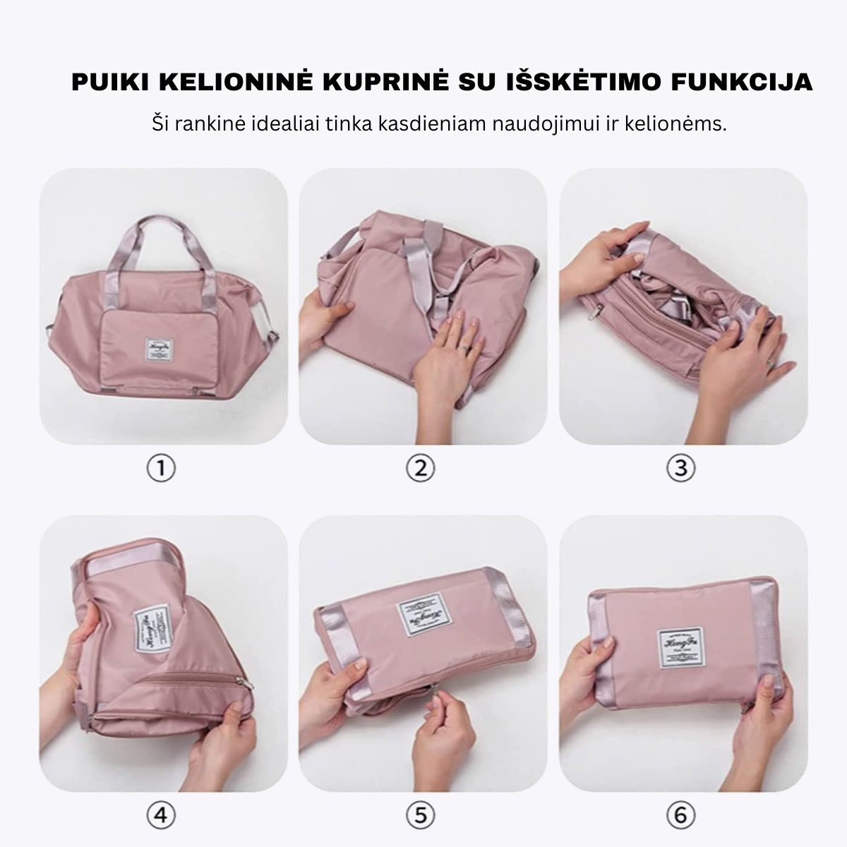 Beggo™ | Neperšlampama ir talpi kuprinė!