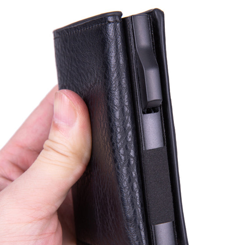 Vyriška piniginė su kortelių dėklu