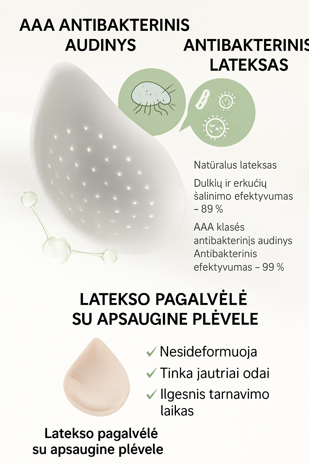 🎁 2025 METŲ IŠPARDAVIMAS 🎁💕 Subtiliai dryžuota besiūlė liemenėlė su W formos atrama – komfortas ir stilius viename!