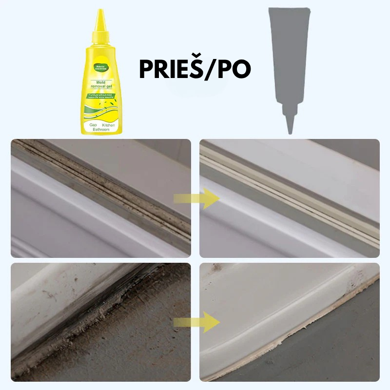 Gelis pelėsiui šalinti