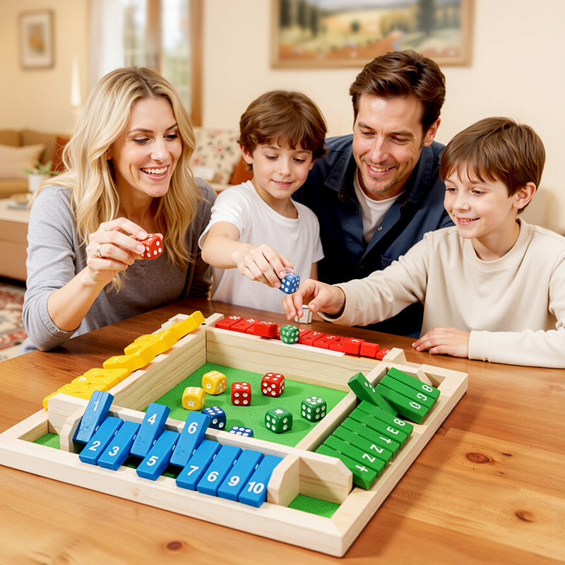 🎅🎄 Linksmi šeimos žaidimai – „Pažymėk langelį“ stalo žaidimas 🎁🎲