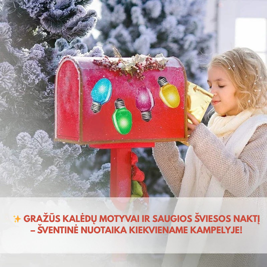 🎄 Kalėdiniai magnetiniai lipdukai – dekoracijos automobiliui, šaldytuvui ir namams