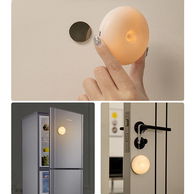 💡 Išmanusis led naktinis šviestuvas su žmogaus judesio indukcija