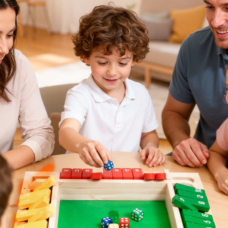 🎅🎄 Linksmi šeimos žaidimai – „Pažymėk langelį“ stalo žaidimas 🎁🎲