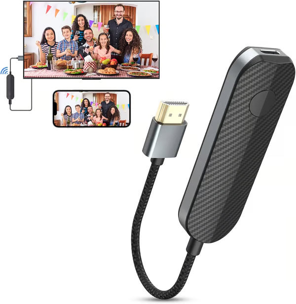 iShare iOS belaidis HDMI ekrano adapteris