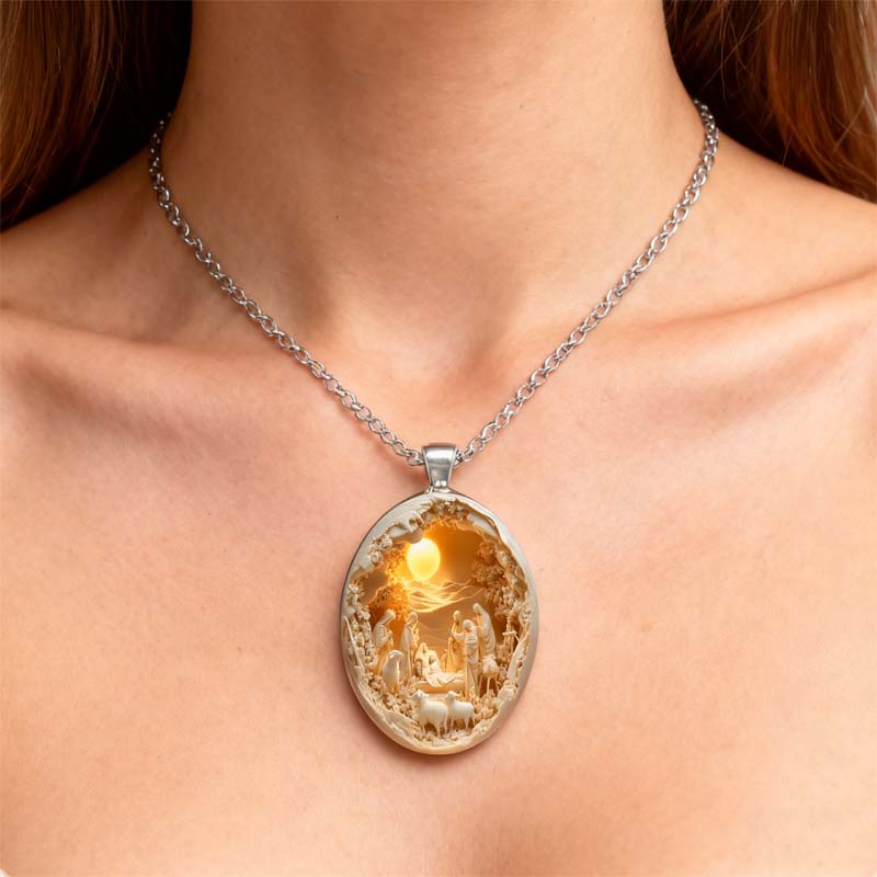 Šventoji žemė, tikėjimo spindesys – Kalėdiniai miniatiūriniai pakabukai