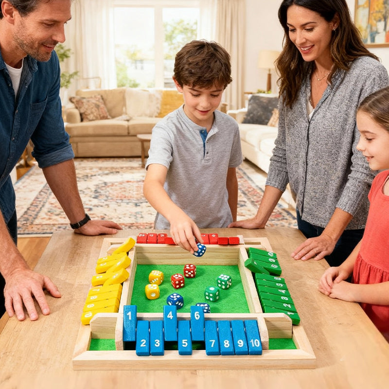 🎅🎄 Linksmi šeimos žaidimai – „Pažymėk langelį“ stalo žaidimas 🎁🎲