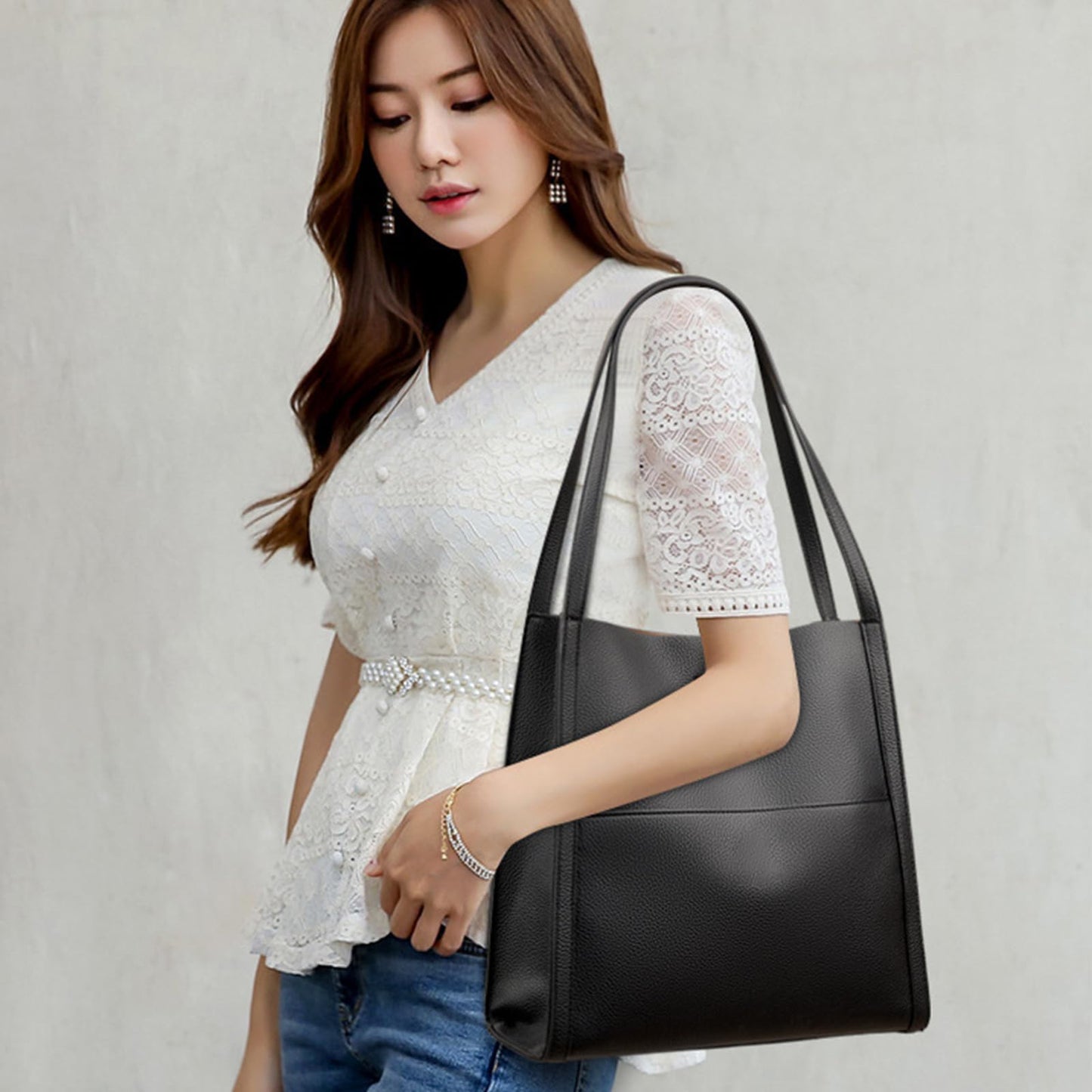 🥳👜Paprasta vienspalvė odinė rankinė