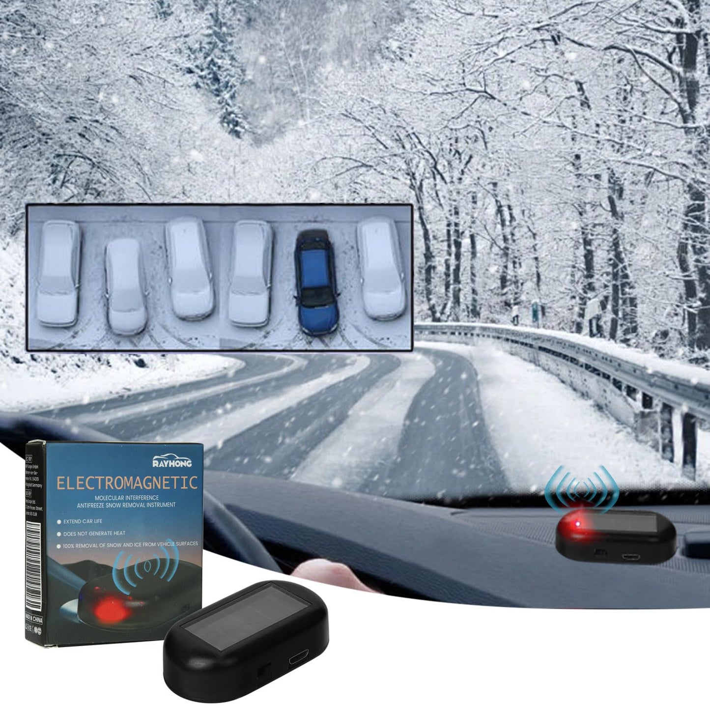 🔥 Elektromagnetinė apsaugos priemonė nuo užšalimo ir sniego