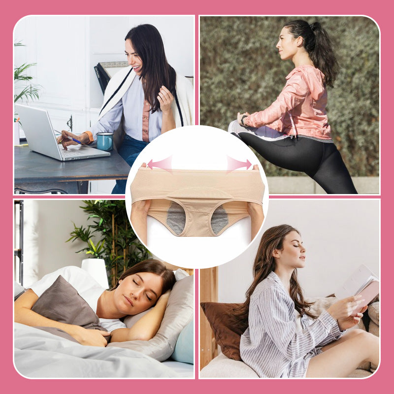 Naujovė 2025 Neperšlampančios, itin patogios kelnaitės