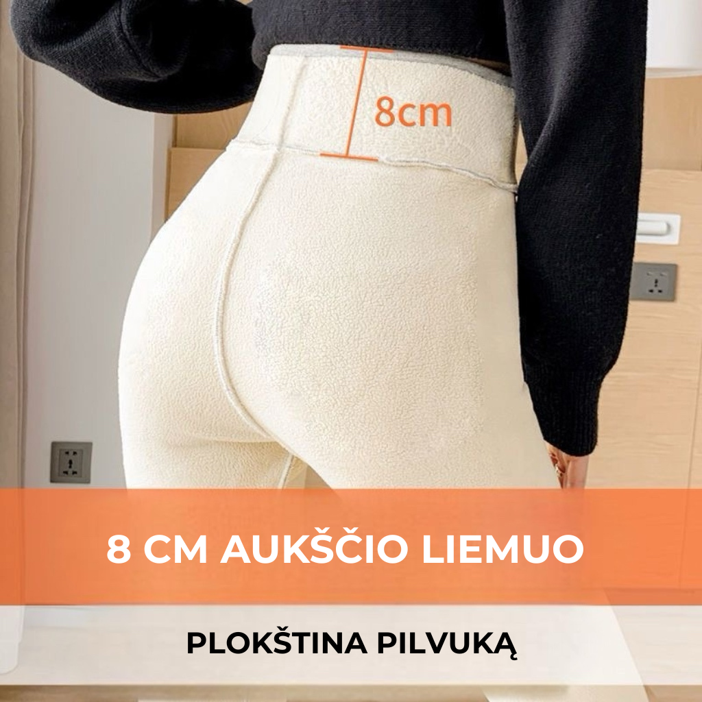 🔥Moteriška mada – Šiltos kašmyrinės siaurėjančios kelnės