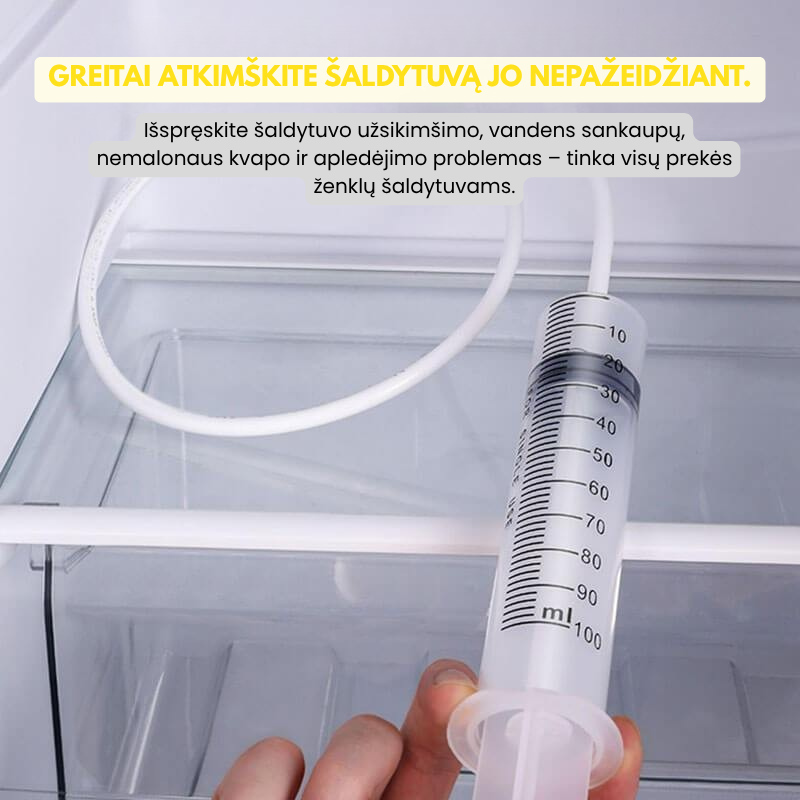 🔥🔥Šaldytuvų valymo įrankis