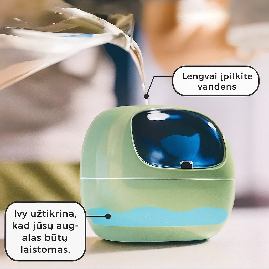 Happy Ivy™ – IŠMANUS vazonas automatinės augalų priežiūros sistemai