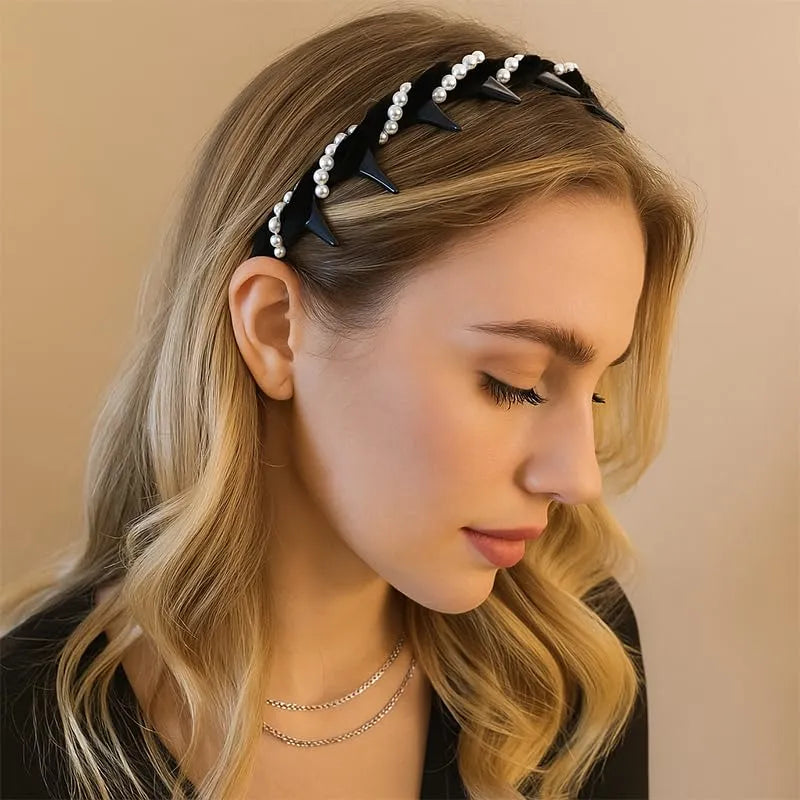 🔥Vintažinė šventinė galvos juosta