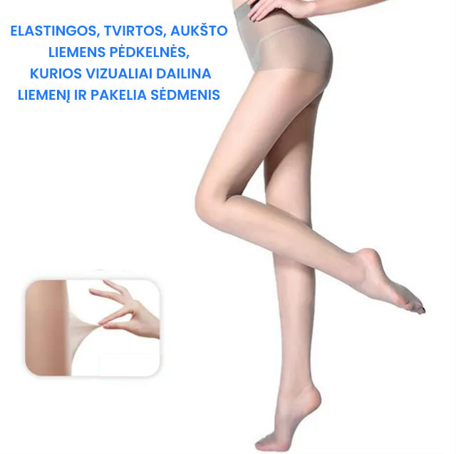 Spanx™ -  Atsparios įtrūkimams moteriškos pėdkėlnės (6vnt.)