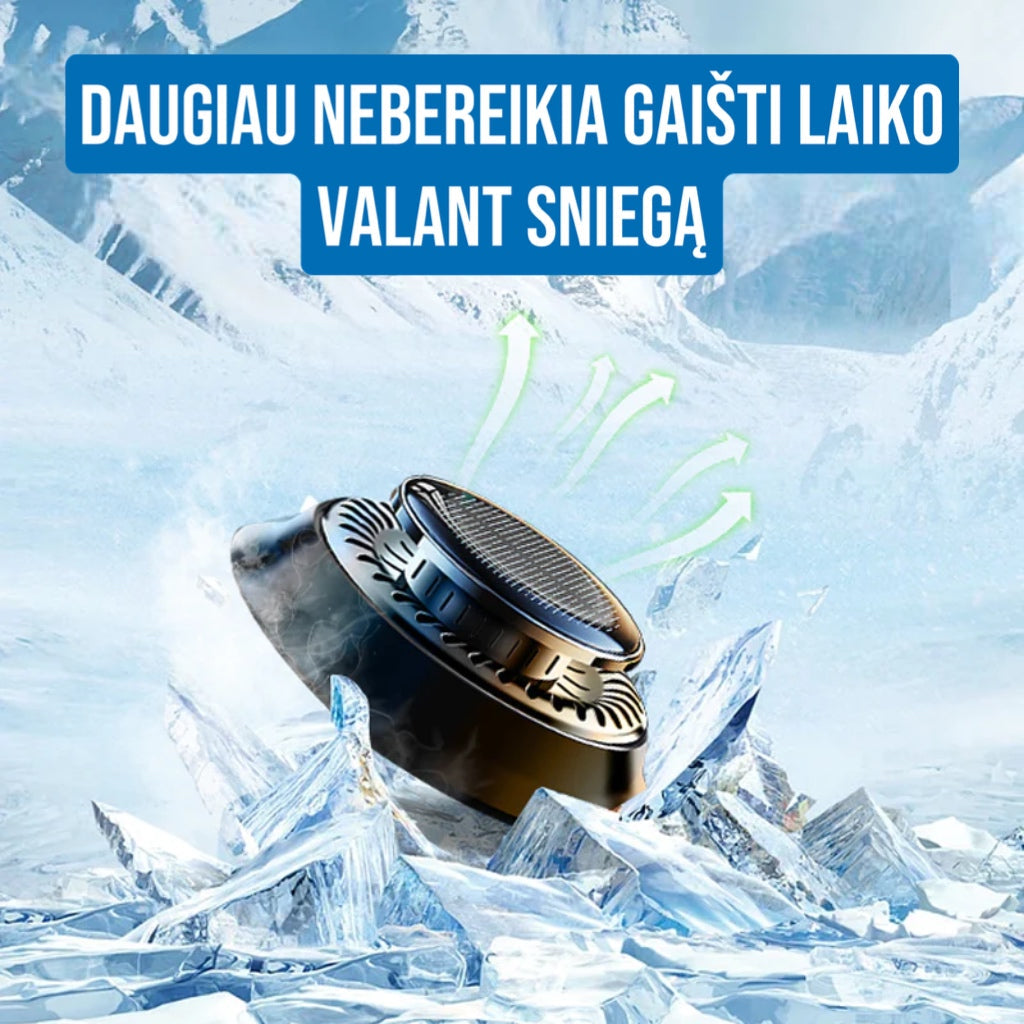 Elektromagnetinė apsaugos priemonė nuo užšalimo ir sniego