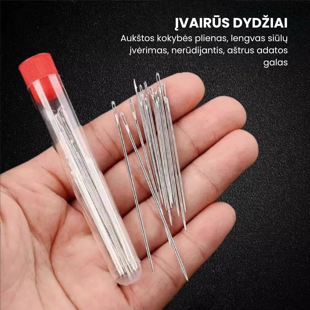 SewBuddy kompaktiškas siuvimo rinkinys rankdarbiams