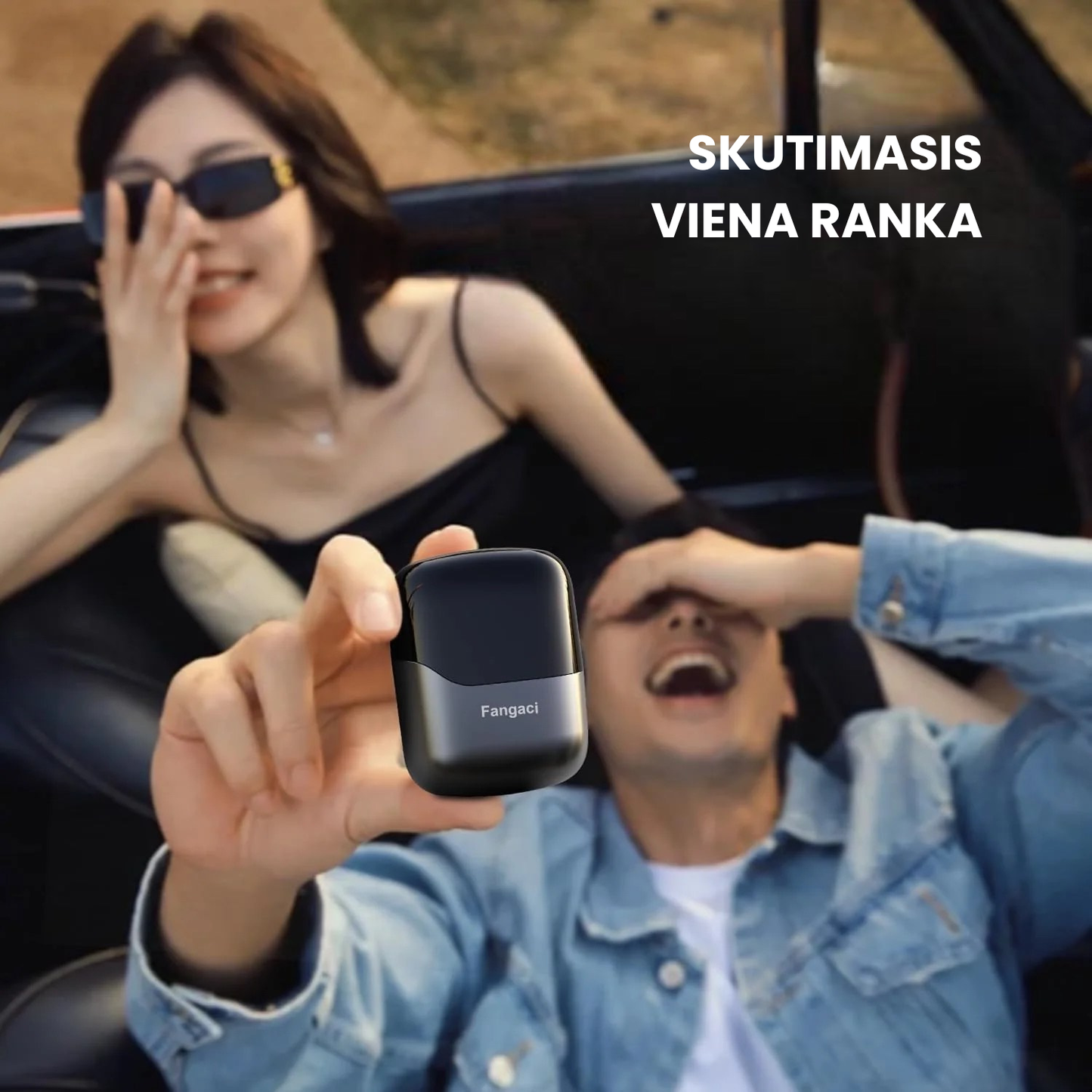 ShavePro™ – vandeniui atsparus elektrinis skustuvas