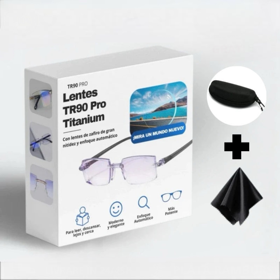 VisionGlass™ Išmanieji anti-radiaciniai akiniai + odinis dėklas