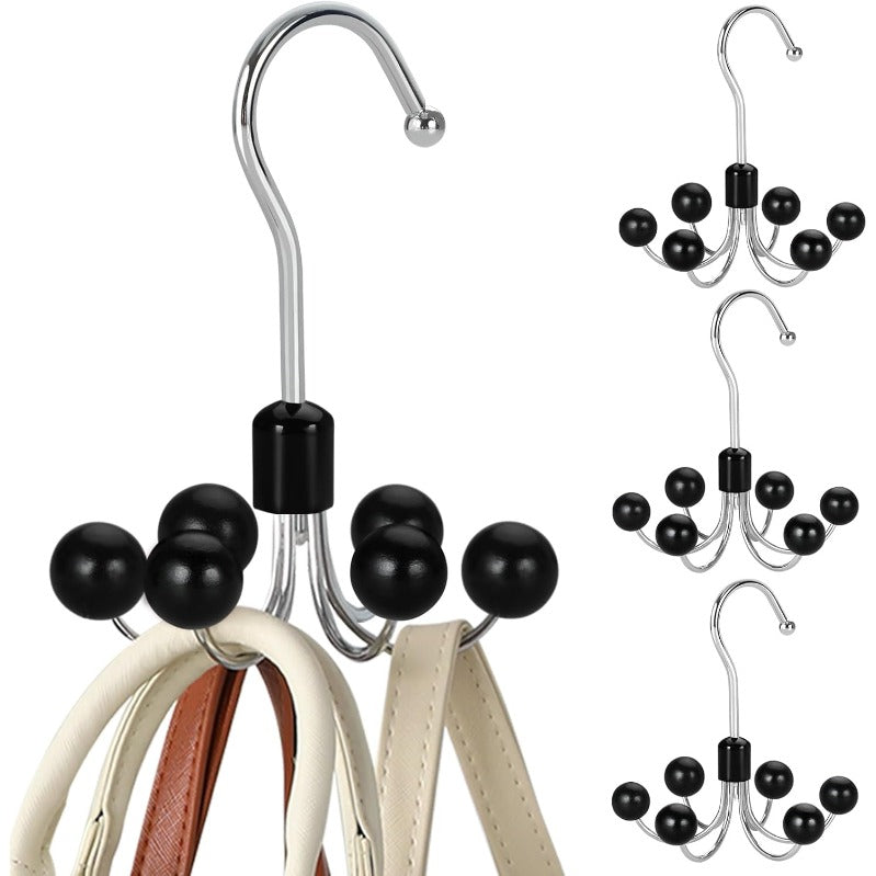 360° pasukamas džemperių ir rankinių laikiklis