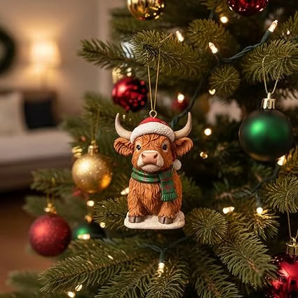 Škotų kalnų karvytės advento kalendorius