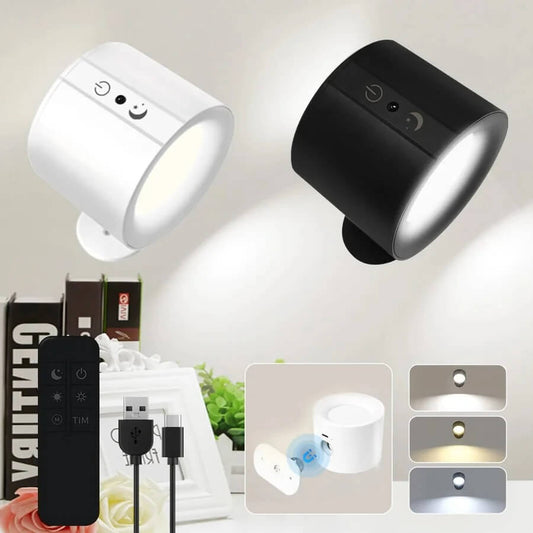 NordLamp – Magnetinė LED sieninė lempa su dviem šviesos šaltiniais | Lankstus apšvietimas kiekvienam namų kampui