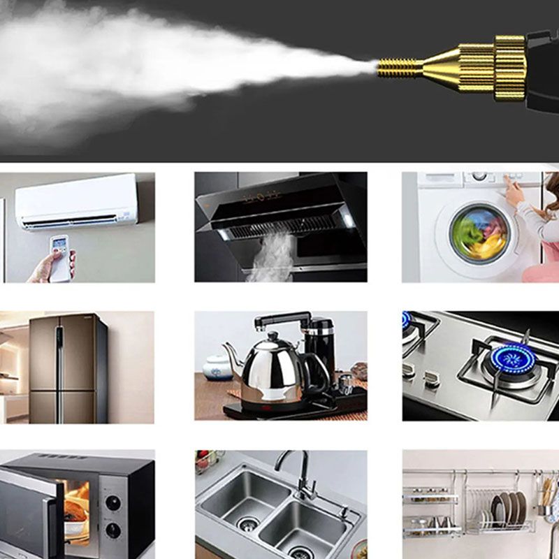 2500 W rankinis garinis valytuvas su aukšto slėgio garais ir aukšta temperatūra