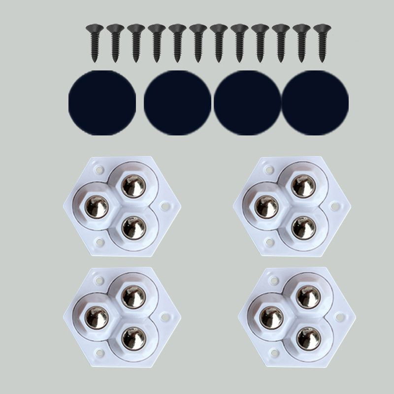 360° besisukantys ratai su trimis ratukais